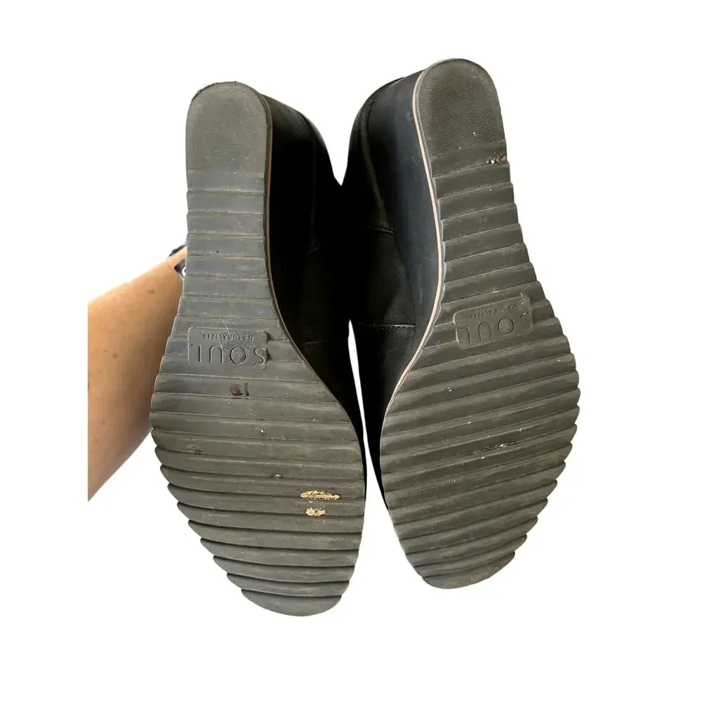 Soul Naturalizer Black Haley Booties Size 10